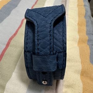 Yves Saint Laurent Bold Leather Bracelet